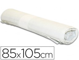 Rollo 10 bolsas basura blancas 110µ 80x105cm. 100l.